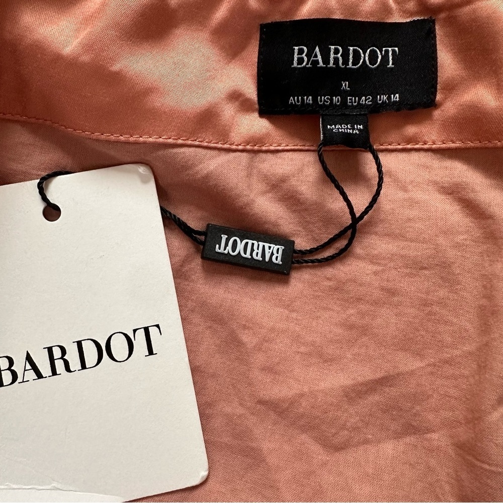 Bardot NWT Cindy Dreamer Copper Dress XL - Picture 7 of 7